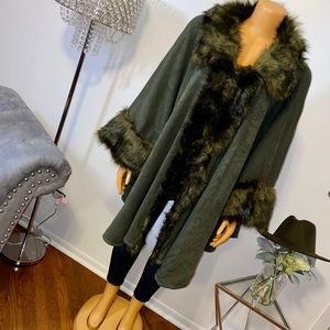 Stunning Faux Fur Shawl